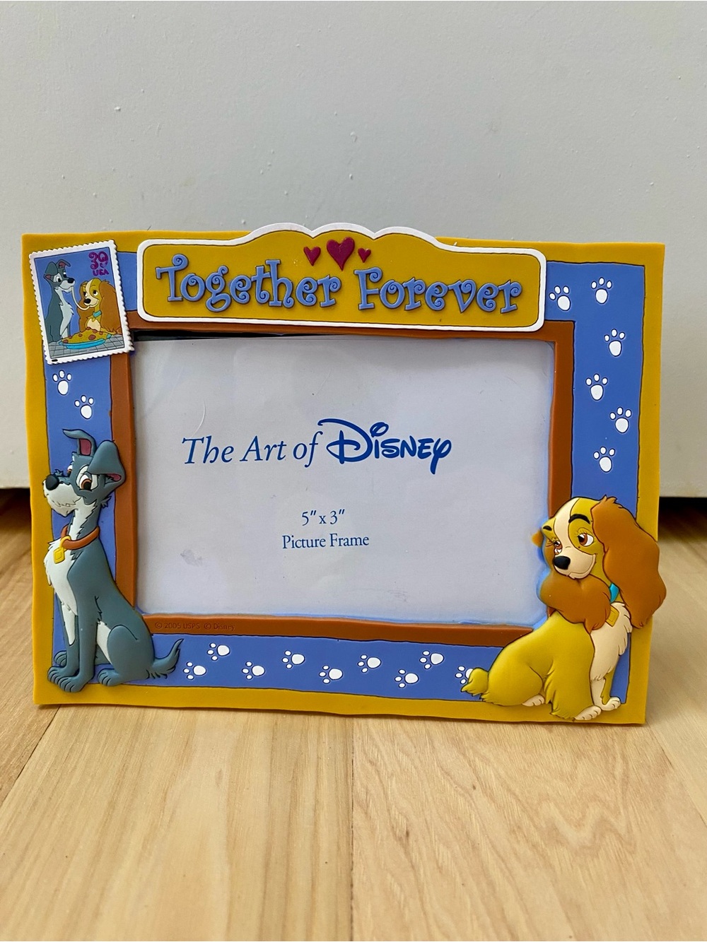Disney Photo Frame Lady and the Tramp 5 X 3 Picture Frame